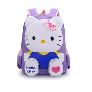 Cute‎ Hello Kitty Kids Backpack Rucksack School Student Handbag Travel Bag Gift